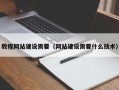 齐齐哈尔教程网站建设需要（网站建设需要什么技术）
